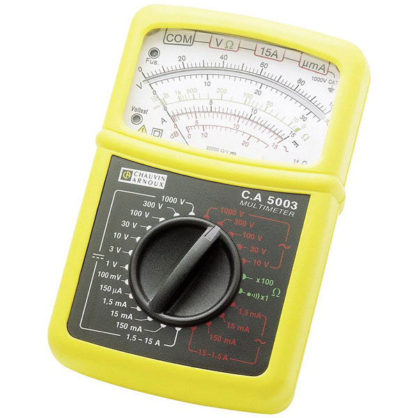 Chauvin Arnoux P01196522F C.A 5003 Handheld Multimeter analogue IP...