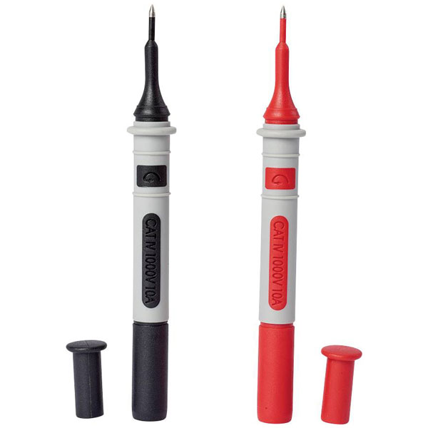 Chauvin Arnoux P01295491Z Test probe 4 mm CAT IV 1000 V red/black ...