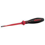 Cimco 117760 VDE Slotted Screwdriver 3mm Blade 205mm Insulated