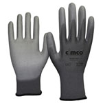 Cimco 141248 Nylon Glove Size 8 M Skinny Soft Grey EN 388 Compliant