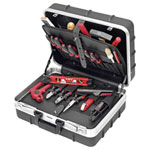 Cimco 170500 Toolbox 23-Piece Robust Case Two-Colour 455x395x205mm
