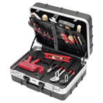 Cimco 170528 Lehrlingskoffer Tool Box Sturdy Plastic with Tool Slots