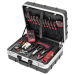 Cimco 170530 Tool Box Shock-Proof Robust with VDE Tools and Multimeter
