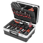 Cimco 170533 Tool Box with Trolley Lockable 24-Piece 395x455x205mm