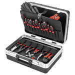 Cimco 170605 Toolbox 21-Piece Sturdy Impact-Resistant Lockable