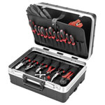 Cimco 170608 Toolbox 21-Piece Impact-Resistant Plastic Lockable