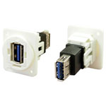 Cliff CP30205NXW Adapter USB Type A to Type A Socket 1pc