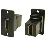 Cliff CP30600GX1 FM SLIM FT HDMI F-F Adapter 3.2 Hole 1pc
