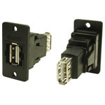 Cliff CP30608NX1 Adapter FM Slim USB2 A-A 3.2 Straight Hole 1pc