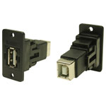 Cliff CP30609NX1 Adapter FM SLIM FT USB2 A-B 3.2 HOLE 1pc.