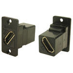 Cliff CP30688 HDMI Adapter Black 8K Socket-Socket Front Lead-Through