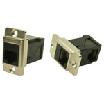 Cliff CP30752M Adapter DUALSLIM CAT6 RJ45 Right-Angle Metal Plug