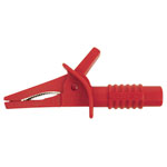 Cliff FCR7941 CRC/01 4 mm 1000 V Red Safety Terminal Alligator Clip