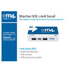 Crouzet 88981106 EM4 PLC Starter Kit 24V DC Compact Optimised Control