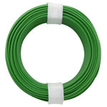 Donau 105-4 Jumper Wire 0.20mm² Green 10m Rigid Plastic Insulation
