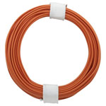 Donau 105-7 Jumper Wire 1x0.20mm² Orange 10m Rigid Plastic Insulated