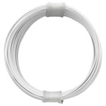 Donau 110-5 Elektronik Wire 0.04 mm² White 10 m Copper Stranded Insulated