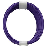 Donau 110-6 Wire 1x0.04mm² Violet Copper 10m Plastic Insulated
