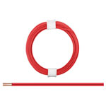 Donau 114-00 Strand Twin Lead 2x0.08mm² 5m Red Plastic Insulated