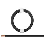 Donau 114-11 Elektronik Strand 2x0.08mm² Insulated Copper 5m Black