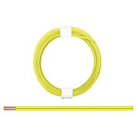 Donau 114-33 Twin Cable: 2x0.08mm² Yellow Plastic Insulated 5m