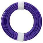 Donau 118-6 Electronics Strand Violet 1x0.14 mm² 10 m