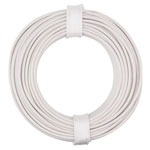 Donau 125-015 Elektronik Strand 1x0.25 mm² White 10 m Durable Wire