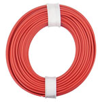 Donau 150-010 Elektronik Strand 1x0.50 mm² Red 10m Electrical Wire