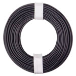 Donau 150-011 Wire 1x0.50 mm² Black 10m Electric Strand
