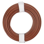 Donau 150-018 Strand 1x0.50mm² Brown Wire 10m Long