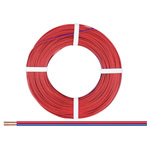 Donau 218-020 Strand Wire 2x0.14mm² Red/Blue 50m
