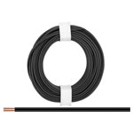 Donau 218-11 Electronics Strand 5m 2x0.14mm² Black Plastic Insulated
