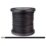 Donau 218-11-100 Elektronik Strand 2x0.14mm² Black Plastic Insulated 100m