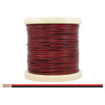 Donau 218-500 Strand Wires 2x0.14mm² Red/Black 500m