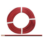 Donau 218-5-25 Elektronik Strand Twin Wire 25m Red/Black 2x0.14mm²