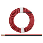 Donau 225-01 Strand 2x0.25mm² Red/Black 5m Ideal for Electronics