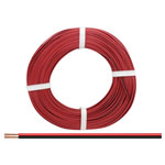 Donau 225-010-25 Strand 2x0.25mm² Red/Black 25m Durable Wiring