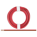 Donau 225-08 Elektronik Strand 5m Red/Brown 2x0.25mm² Copper Wire