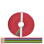 Donau 225-885-10 Elektronik Strand Cable 10m 8x0.25mm² Multicolour