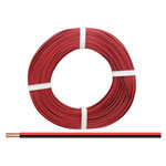 Donau 250-01-25 Strand 25m 2x0.50mm² Red/Black for Electronics