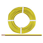 Donau 250-38-25 Strand 2x0.50mm² Yellow/Brown 25m