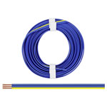 Donau 318-223 Elektronik Strand 3x0.14mm² 5m Blue/Yellow Plastic Insulated