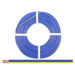 Donau 325-223-50 Elektronik Strand 3x0.25mm² Blue/Yellow 50m