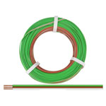 Donau 325-485-25 Strand 3x0.25mm² G/B/W 25m Brown/White