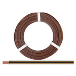 Donau 325-818-50 Strand 50m 3x0.25mm² Dark/Light Brown Black