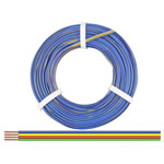 Donau 418-50 Elektronik 4x0.14mm² Multi-colour Stranded Wire 50m