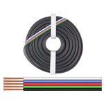 Donau 519-010 Strand 5x0.25mm² Multi-Colour 10m Wire