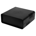 Donau 523100 Universal Enclosure Polystyrene Black Snap-Fasteners