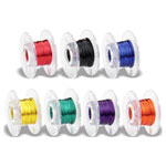 Donau LD10-MIX Enamel-Coated Copper Wire Set 0.10mm 7 Colours 10m Each