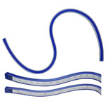 Donau MLK30 Elektronik Curve Ruler 30cm Plastic with Steel Core